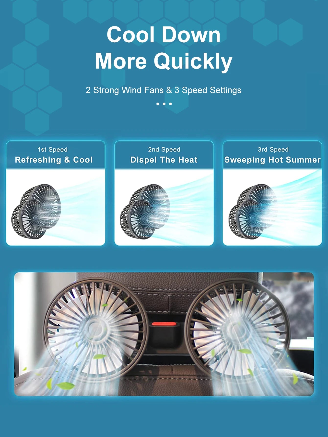 Car Climate Pro™ Rear Seat Chiller