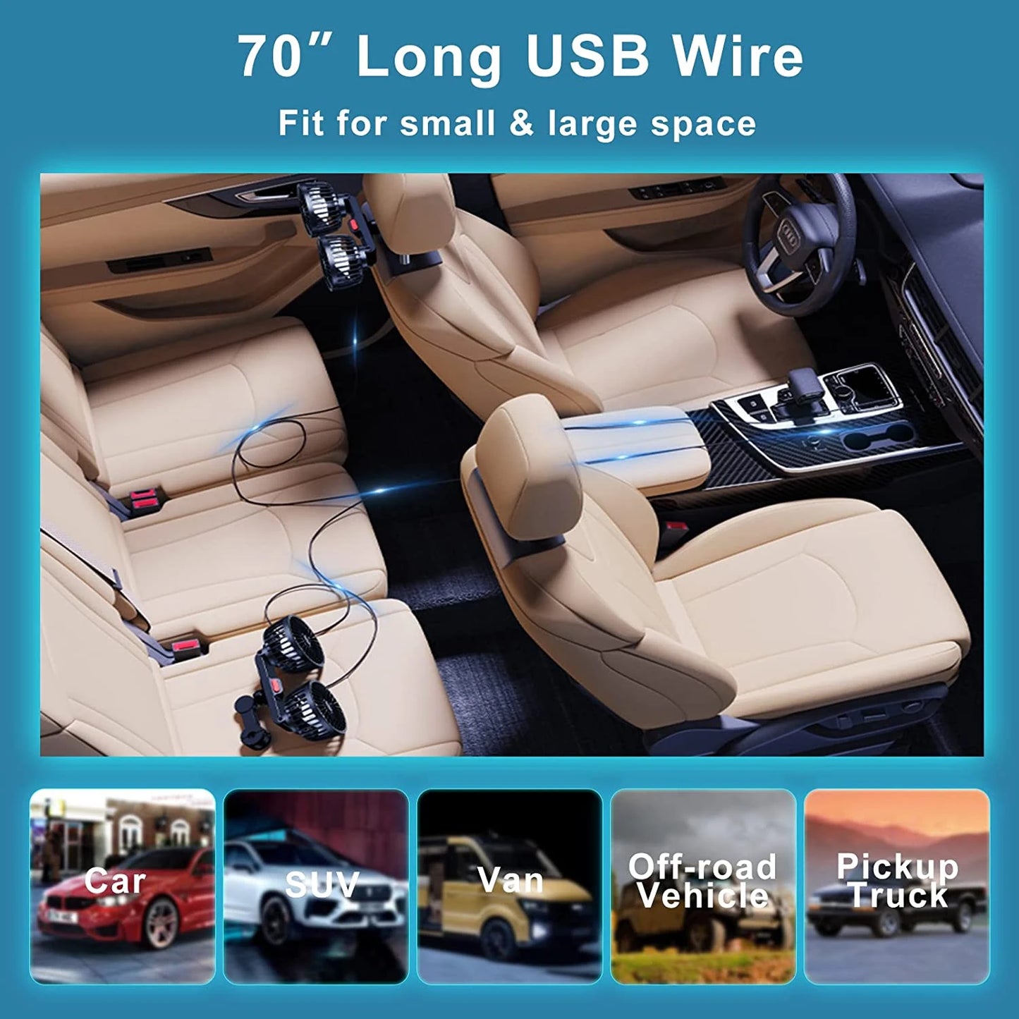 Car Climate Pro™ Rear Seat Chiller