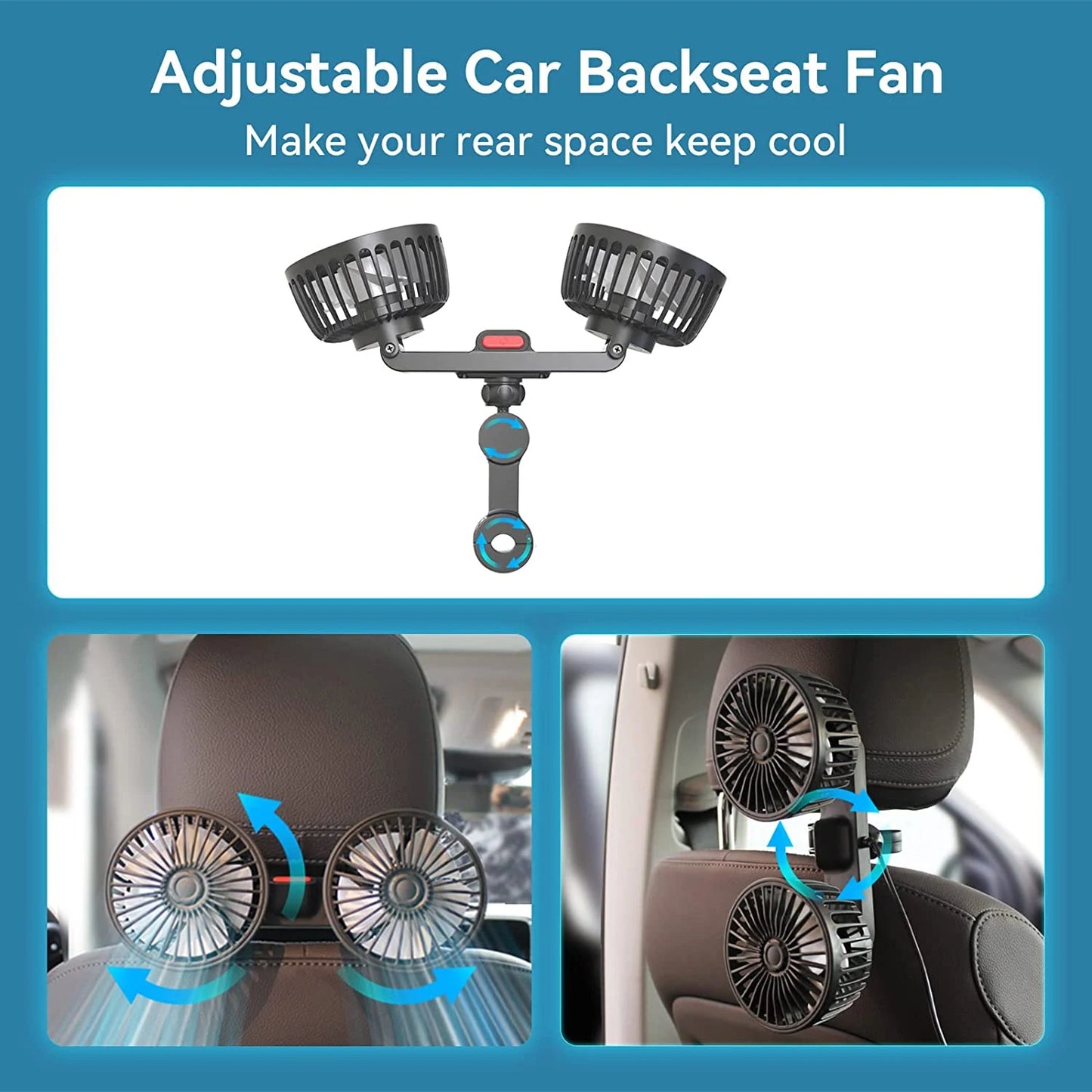 Car Climate Pro™ Rear Seat Chiller
